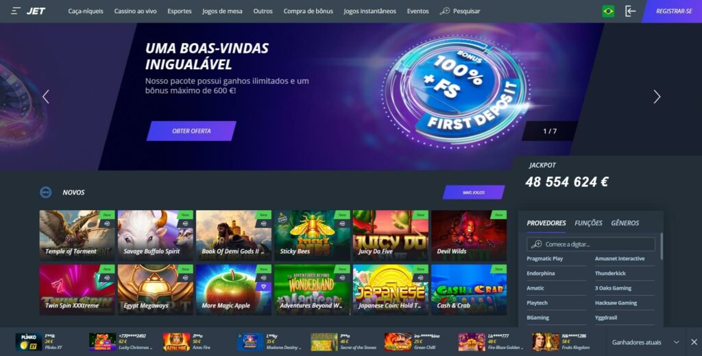 Jogos de cassino